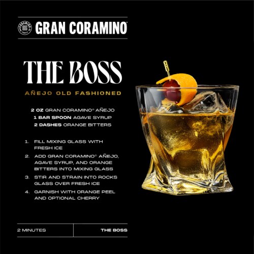 Gran Coramino Tequila Añejo Perspective: left