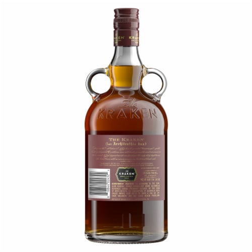 Kraken® Gold Spiced Rum Perspective: left