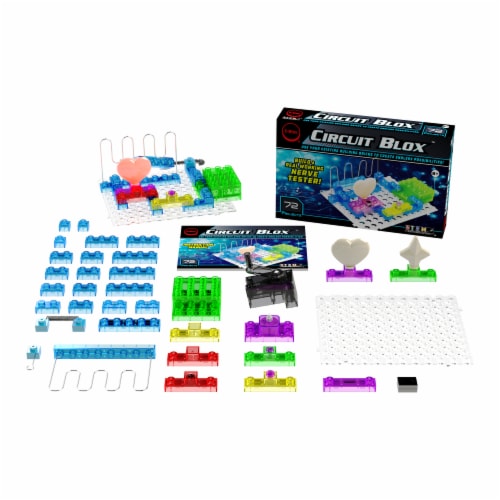 E-Blox Circuit Blox Board Building Blocks Perspective: left