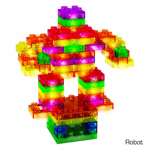 E-Blox Circuit Blox Deluxe Lights Building Toy Perspective: left
