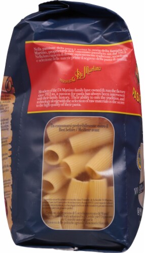 Pastifico G Di Martino Rigatoni Pasta Perspective: left