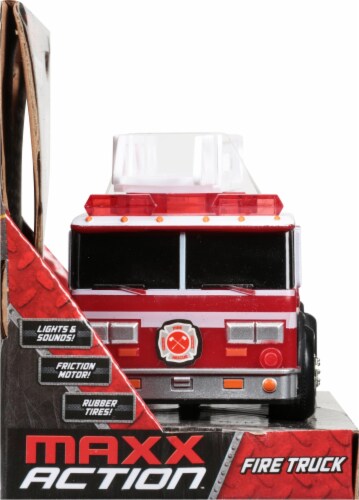 Maxx Action Rescue Fire Truck Perspective: left