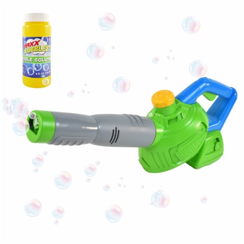 Maxx Bubbles!™ Motorized Bubble 'N’ Fun Leaf Blower Toy Perspective: left