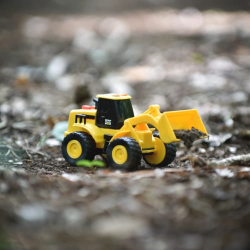 Maxx Action™ Mini Construction Series Vehicle Front End Loader Perspective: left