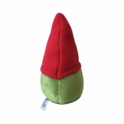 Midlee Gnome Hidden Ball Christmas Dog Toy Perspective: left
