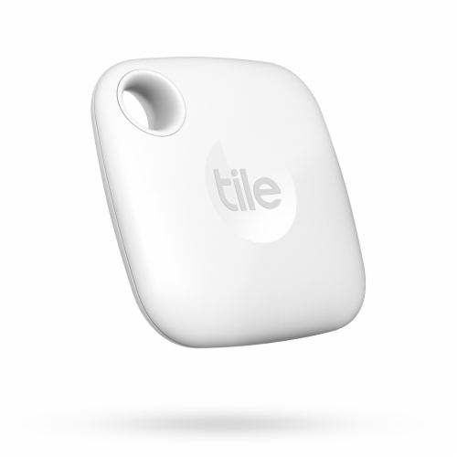 Tile Mate Item Tracker - White Perspective: left