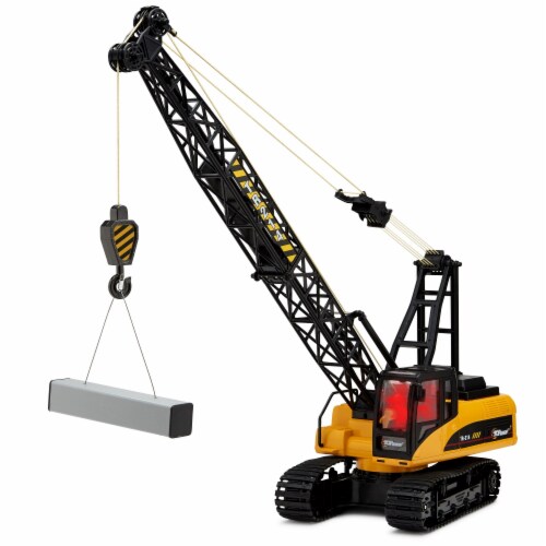 Top Race TR-214 Pro 1:14 15Ch RC Crane, Battery Powered Metal Hook