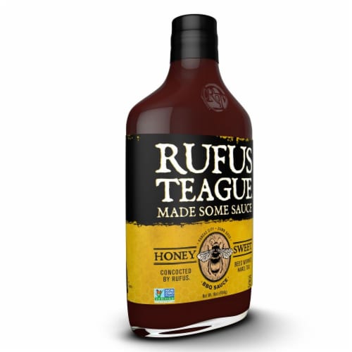 Rufus Teague Honey Sweet BBQ Sauce Perspective: left