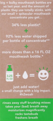 Hello® Fresh Mint Mouthwash Perspective: left