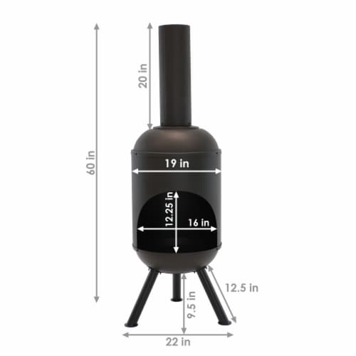 Grate for chiminea on sale