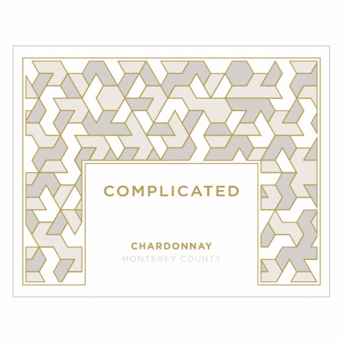 Complicated Monterey County Chardonnay White Wine Perspective: left