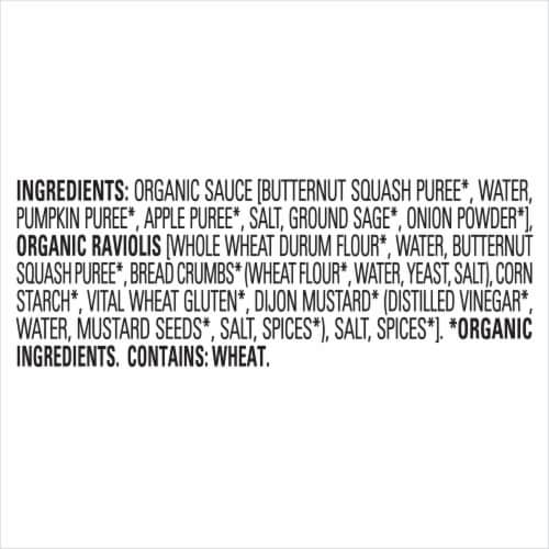 Happy Tot Organic Squash Pumpkin & Sage Ravioli Bowl Perspective: left