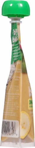 Happy Baby® Organics Brain Support Blends™ Bananas, Spinach, Passionfruit & Oats Perspective: left