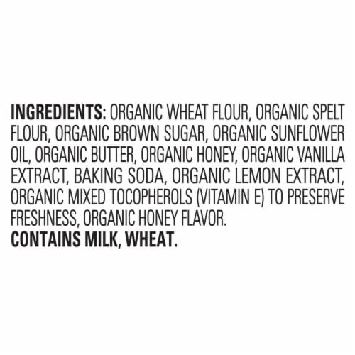 Happy Tot Organics Cookies Vanilla Whole Grain Toddler Cookies BAG Perspective: left