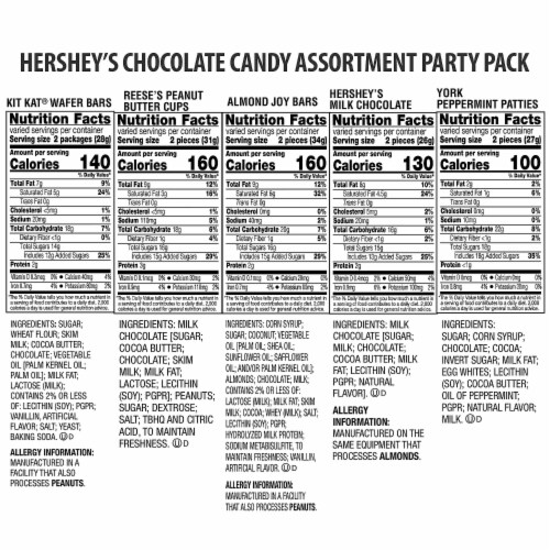 Hershey's Hershey Chocolate Assorted Flavors 141.5 oz. 3/Pack (600-B0005) Perspective: left