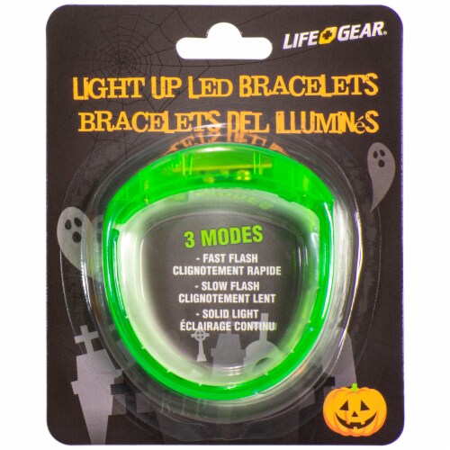 Life Gear Halloween Glow Bracelet - Assorted Perspective: left