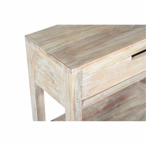 Reynolds 1 Drawer Accent Table Perspective: left