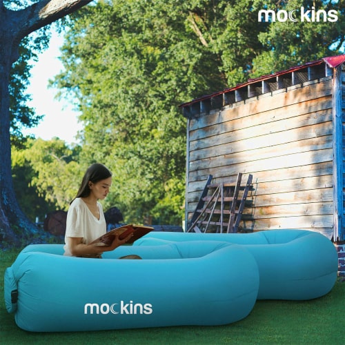 Mockins Inflatable Air Lounger for Camping the Beach and Picnics