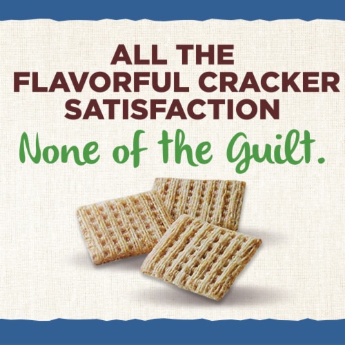 Back to Nature Harvest Whole Wheat Crackers Perspective: left