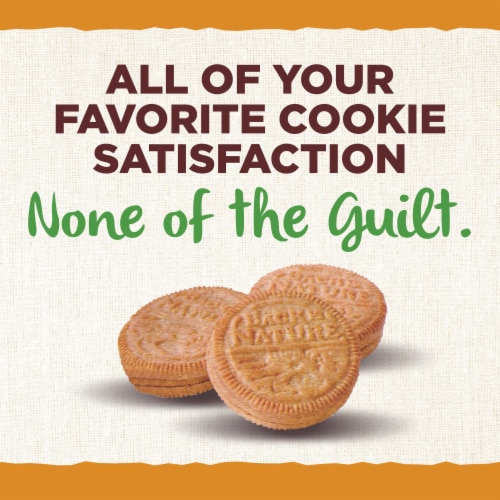 Back to Nature Peanut Butter Creme Cookies Perspective: left