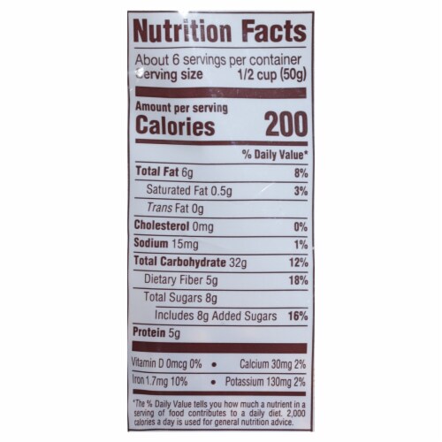 Back to Nature Gluten Free Vanilla Almond Agave Granola Bag Perspective: left
