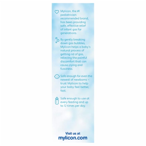 Mylicon® Original Infant Gas Relief Drops Perspective: left