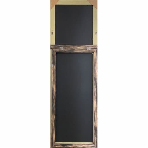 Martin Svensson Home Farmhouse Full Length Floor Mirror with Stand Antique Black Perspective: left