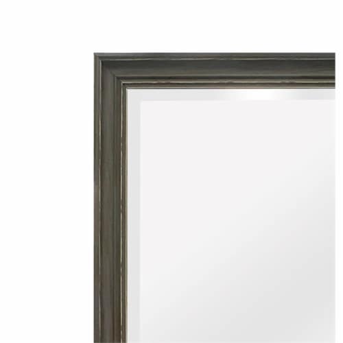 Martin Svensson Home Farmhouse Full Length Floor Mirror with Stand Antique Grey Perspective: left