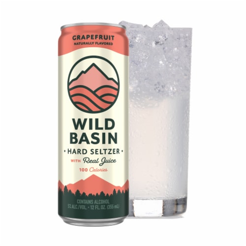 Oskar Blues Brewery Wild Basin Essentials Hard Seltzer Variety Pack Perspective: left