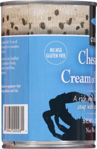 Cole's Chesapeake Cream of Crab Semi Condensed Soup Perspective: left