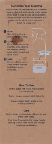Grove Co.™ Reusable Cleaning Spray Bottle Perspective: left
