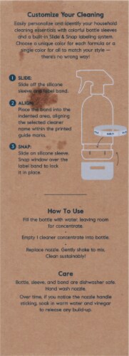 Grove Co.™ Reusable Cleaning Spray Bottle Perspective: left