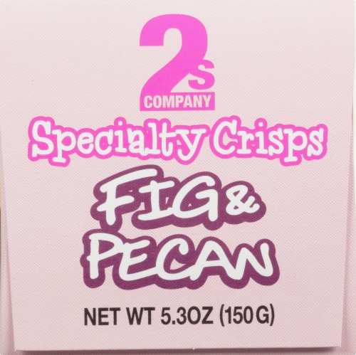 2S Company Fig and Pecan Crisps Perspective: left