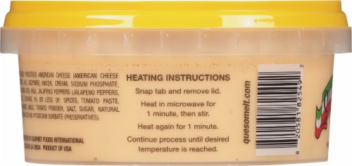 Queso-Melt® Premium Melting Nacho Cheese Perspective: left