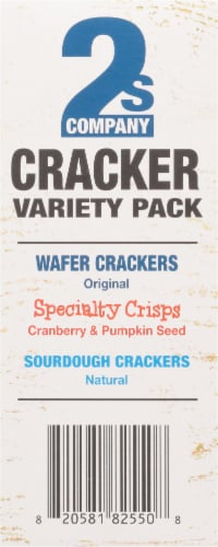 2S Company Variety Pack Crackers Perspective: left