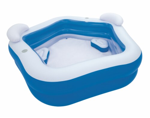 H2OGo!™ Family Fun Pool - Blue/White Perspective: left