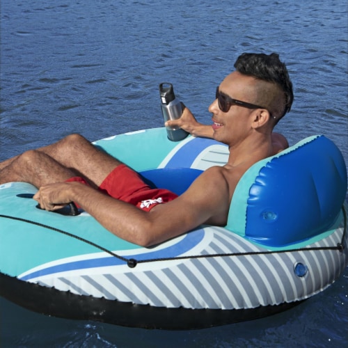 Comfort Plush Rapid Rider Sport Tube 53" w/ handles Perspective: left