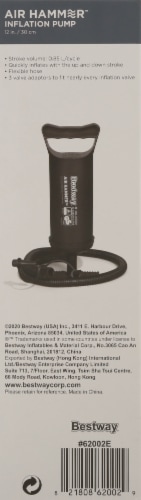 Bestway Air Hammer™ Inflation Hand Pump - Black Perspective: left