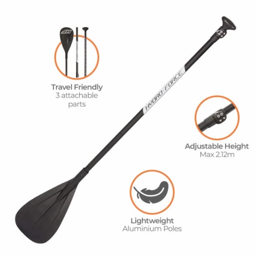 Bestway Hydro Force Inflatable Aqua Journey Stand Up Paddle Board Perspective: left