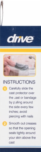 Drive Medical Waterproof Cast Protector, Leg Cast Perspective: left