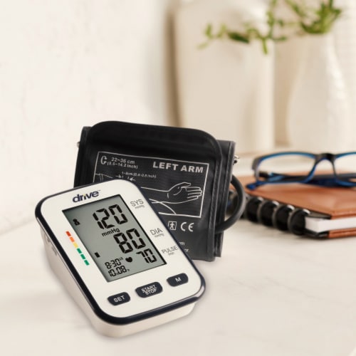 Arm Pressure Monitor, Automatic Blood Pressure Cuff for Arm