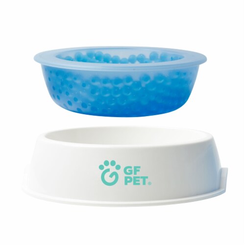 GF PET Ice Cooling Water Bowl White One Size White One Size One Size Kroger