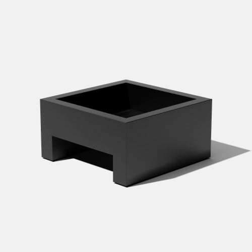 Fire Series Pit Cube - Black Perspective: left