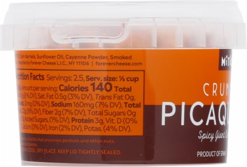 Mitica® Crunchy Picaquicos Spicy Giant Corn Kernels Perspective: left