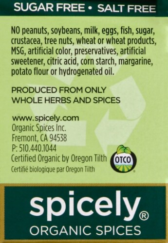 Spicely Organics Whole Cloves Perspective: left