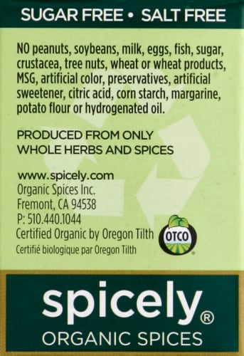 Spicely Organics Crushed Chili Pepper Perspective: left
