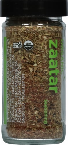 Spicely Organic Zaatar Seasoning Jar Perspective: left