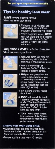 RevitaLens Multi-Purpose Disinfecting Solution Perspective: left