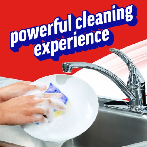 Ajax Ultra Super Degreaser Lemon Scent Liquid Dish Soap Perspective: left