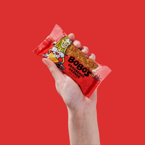 Bobo's® Cranberry Orange Oat Bar Perspective: left